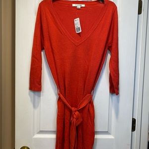Forever21 Coral Sweater Dress